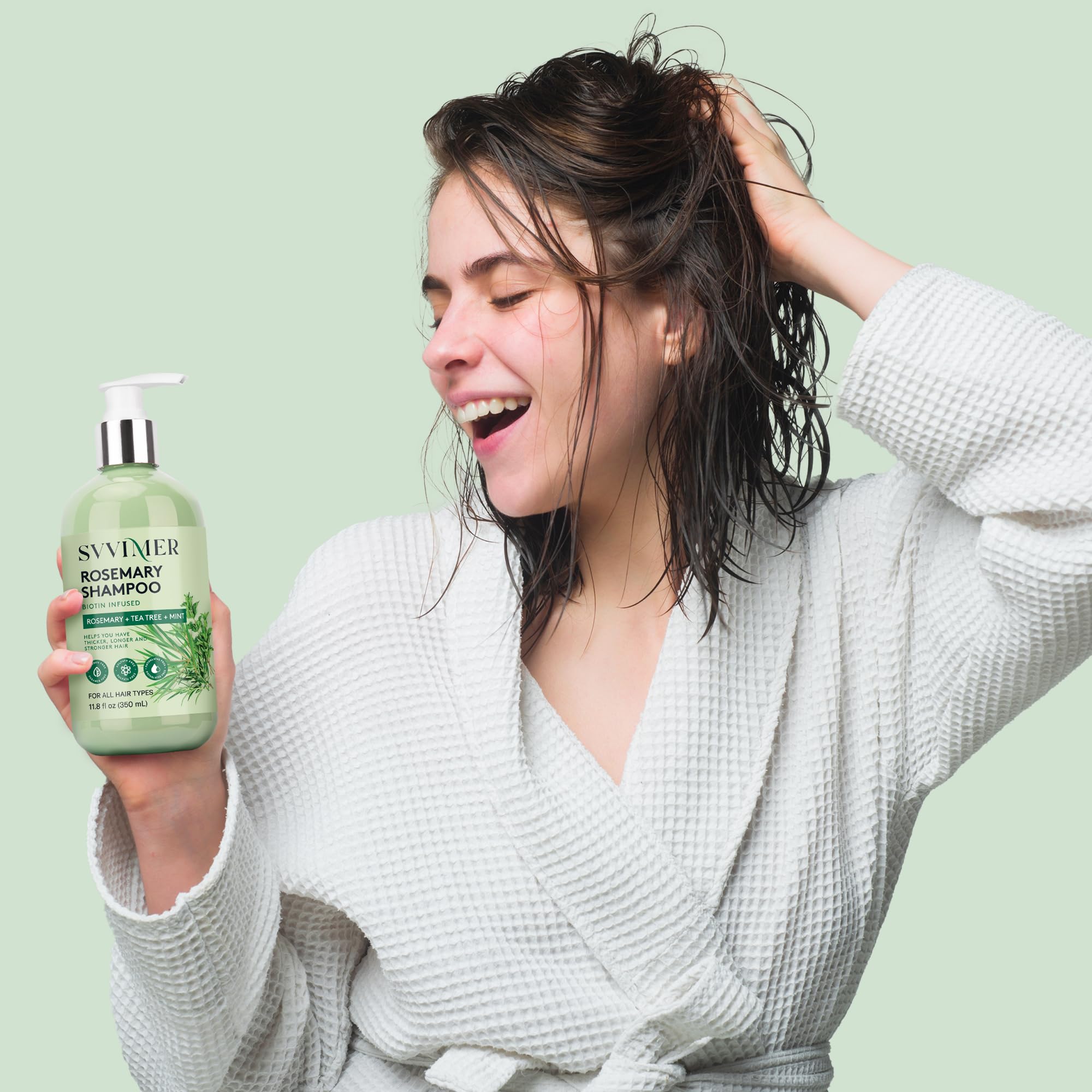 Amazon.com: Svvimer Rosemary Hair Growth Shampoo and Conditioner